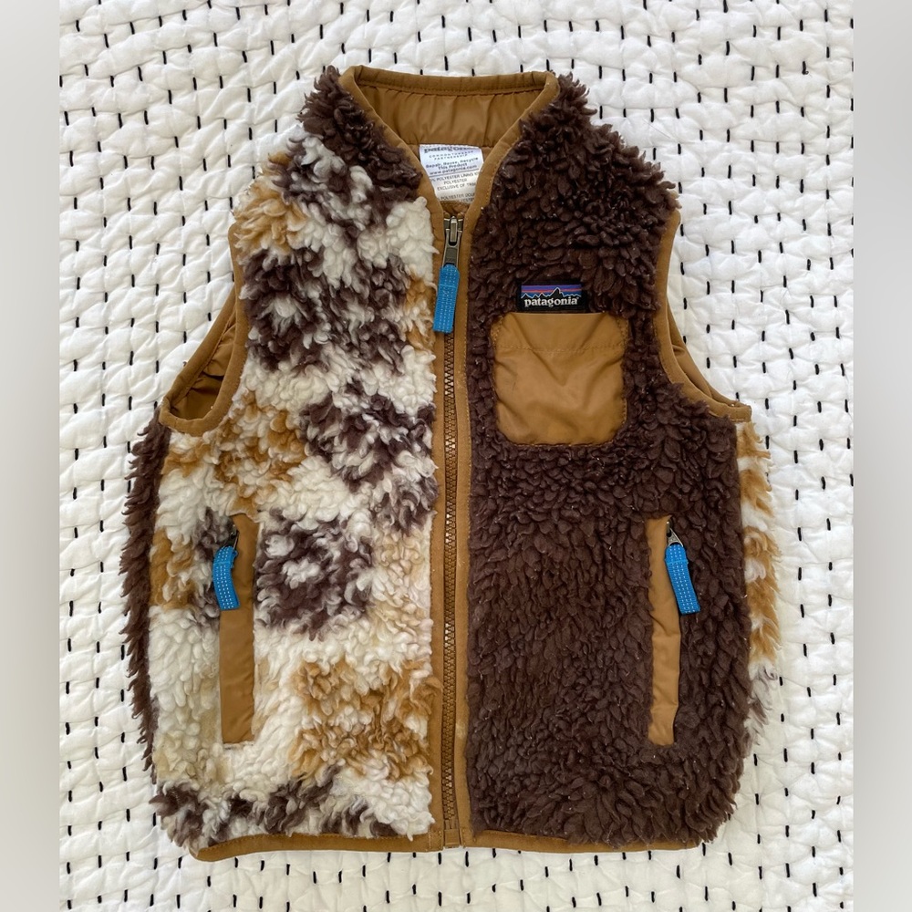 Patagonia Baby Retro-X Fleece Vest, 3T